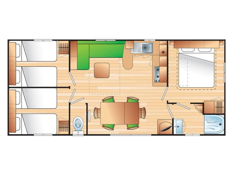Mobile Home Tout Confort Alexandre Ла Рок д'Онтерон Екстериор снимка